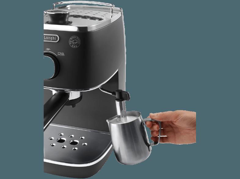 DELONGHI ECI 341 Distinta Espresso-Siebträgermaschine Elegance Black