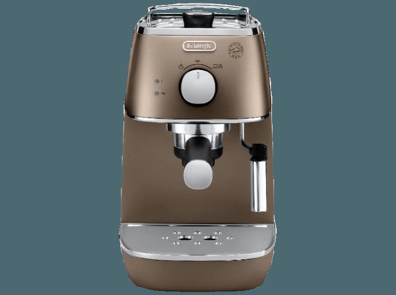 DELONGHI ECI 341 Distinta Espresso-Siebträgermaschine Future Bronze