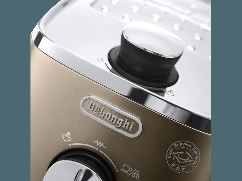 DELONGHI ECI 341 Distinta Espresso-Siebträgermaschine Future Bronze, DELONGHI, ECI, 341, Distinta, Espresso-Siebträgermaschine, Future, Bronze