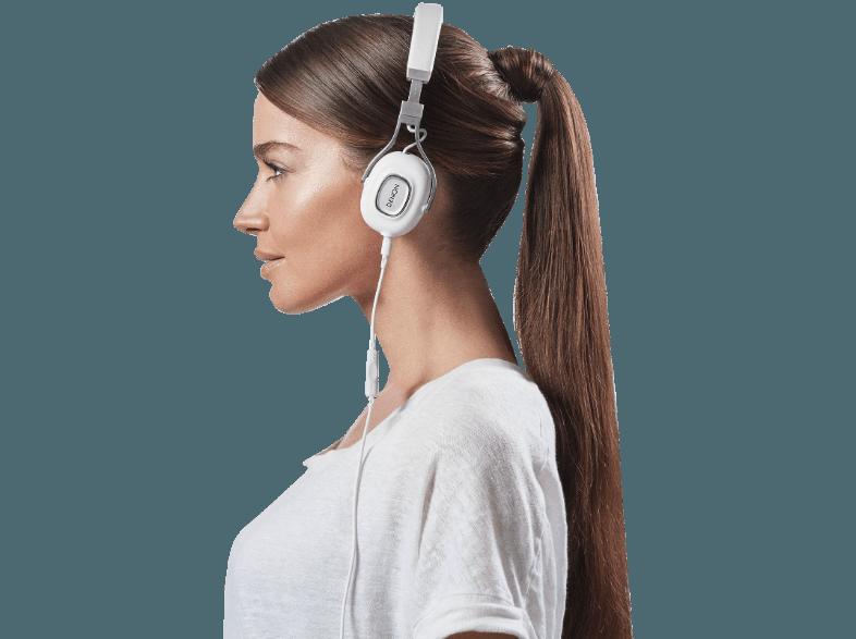 DENON AH-MM 200 On-Ear Kopfhörer kopfhörer Weiß/Silber