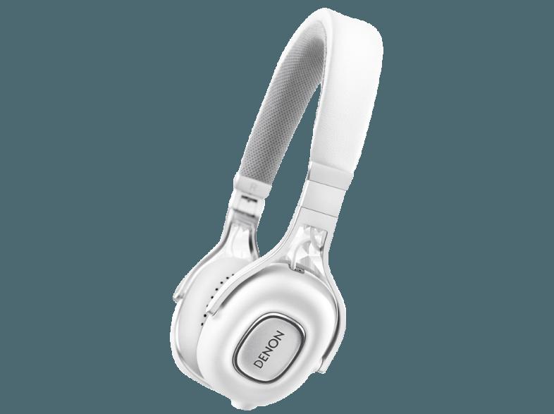 DENON AH-MM 200 On-Ear Kopfhörer kopfhörer Weiß/Silber