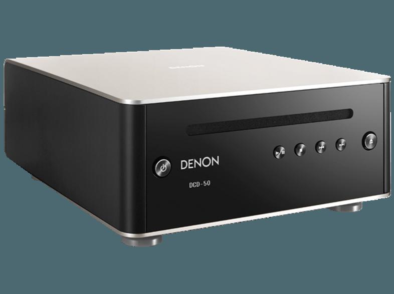 DENON DCD-50 HiFi-CD-Player (Silber/Schwarz)