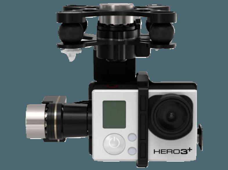 DJI 890428 Gimbal für GoPro 3 Schwarz / Weiß / Silber