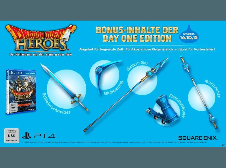 Dragon Quest Heroes (Day One Edition) [PlayStation 4], Dragon, Quest, Heroes, Day, One, Edition, , PlayStation, 4,