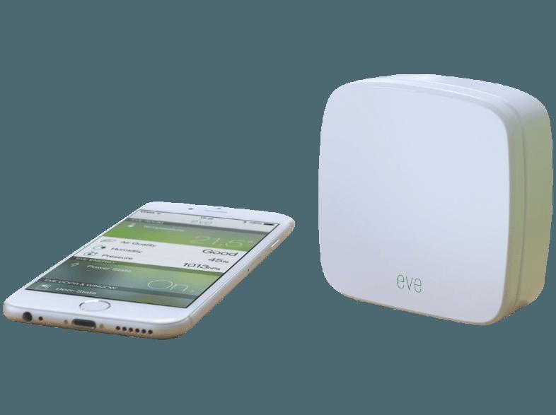 ELGATO 1ER109901000 Eve Room, Kabelloser Raumklimasensor mit Apple HomeKit-Unterstützung, ELGATO, 1ER109901000, Eve, Room, Kabelloser, Raumklimasensor, Apple, HomeKit-Unterstützung