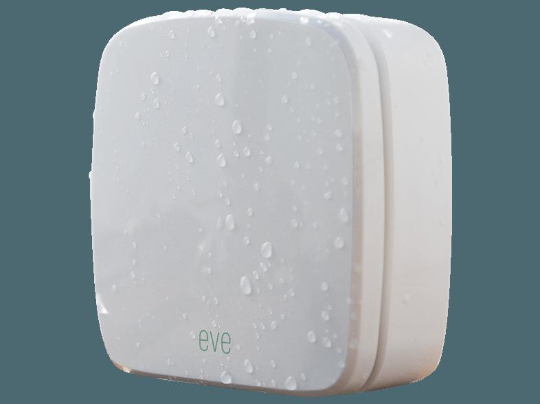 ELGATO 1EW109901000 Eve Weather, Kabelloser Außensensor mit Apple HomeKit-Unterstützung