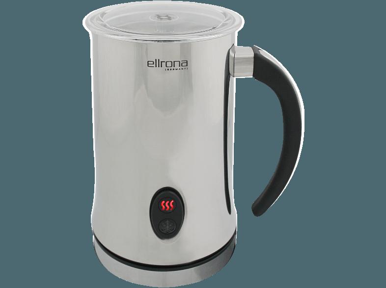 ELLRONA 61650 Lattecremo S  Edelstahl/Schwarz/Silber