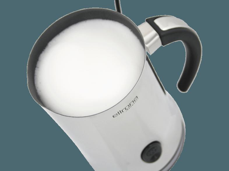 ELLRONA 61650 Lattecremo S  Edelstahl/Schwarz/Silber
