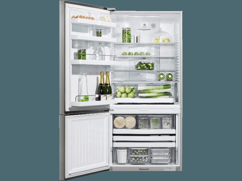 FISHER&PAYKEL E 522 BLXFDU 4 Kühlgefrierkombination (510 kWh/Jahr, A , 1715 mm hoch, Edelstahl)