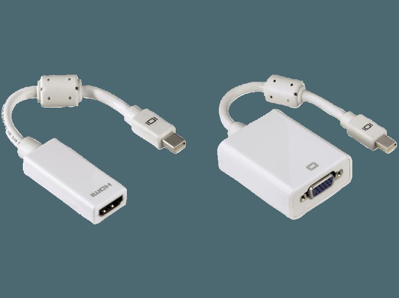 HAMA 053249 Adapter-Set Minidisplayport HDMI/VGA