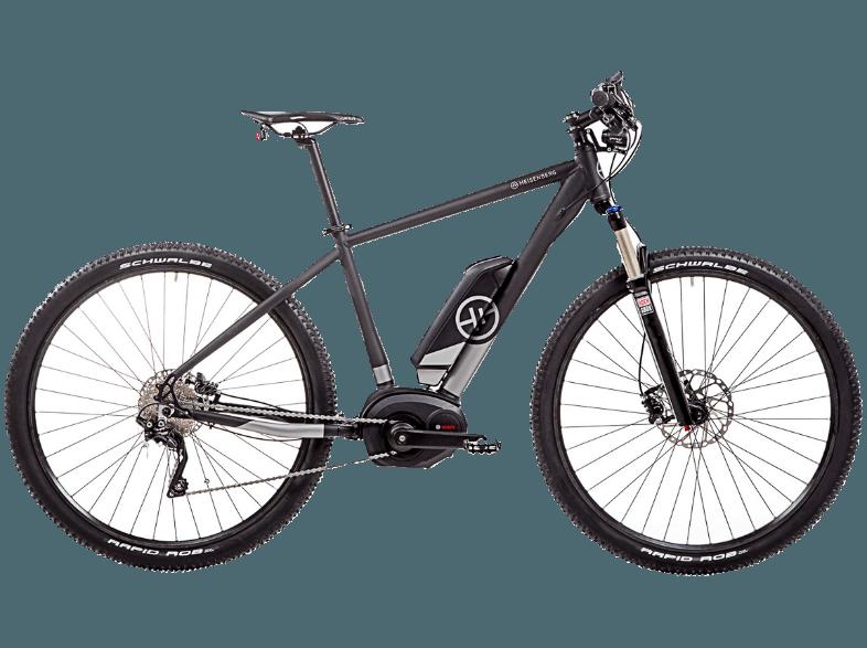 HEISENBERG XB1 MTB Trail S/M Pedelec (29 Zoll, 48 cm, MTB Hardtail, 400 Wh)