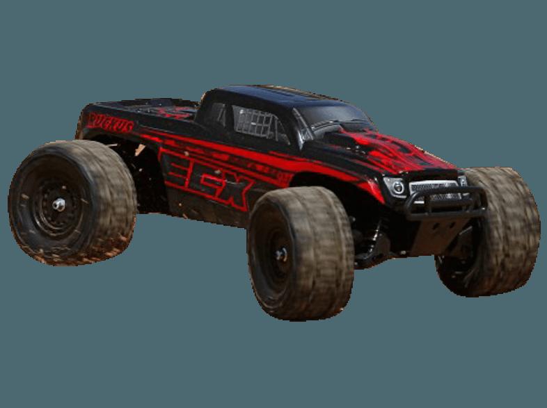 HORIZON HOBBY ECX01000I Ruckus 4WD 1:18 Schwarz im Monster Truck Design, HORIZON, HOBBY, ECX01000I, Ruckus, 4WD, 1:18, Schwarz, im, Monster, Truck, Design