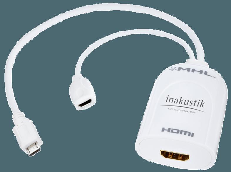 IN AKUSTIK Premium MHL - HDMI Adapter (RCP) MHL Adapter