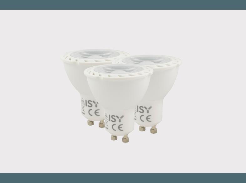ISY ILE-1020 3-tlg. LED Reflector  GU10, ISY, ILE-1020, 3-tlg., LED, Reflector, GU10