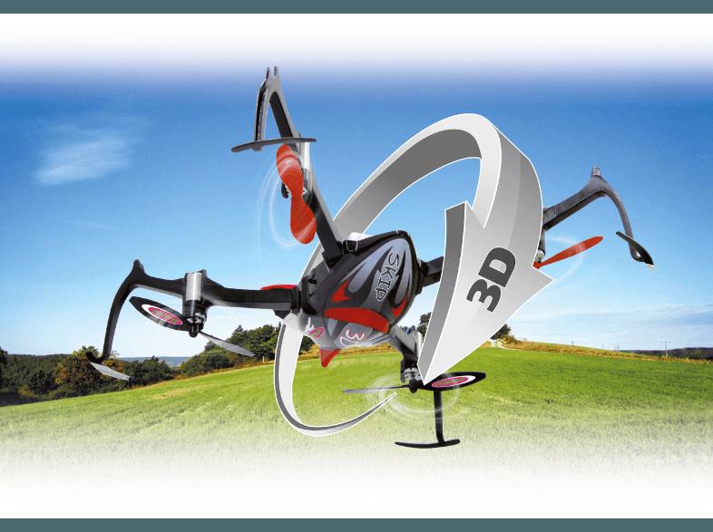 JAMARA 422000 Skip 3D Quadrocopter Schwarz - Rot