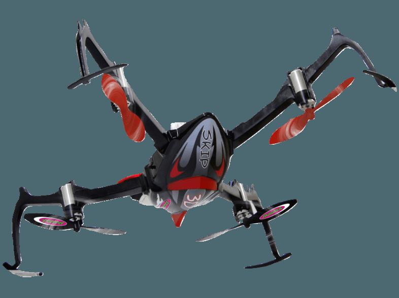 JAMARA 422000 Skip 3D Quadrocopter Schwarz - Rot, JAMARA, 422000, Skip, 3D, Quadrocopter, Schwarz, Rot