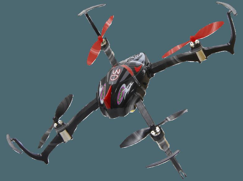 JAMARA 422000 Skip 3D Quadrocopter Schwarz - Rot