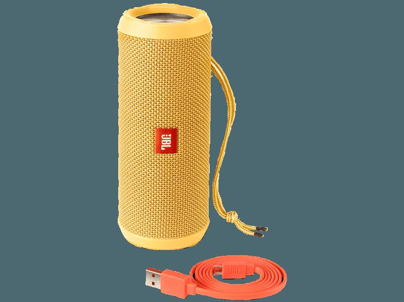 JBL Flip 3 Bluetooth Lautsprecher Gelb