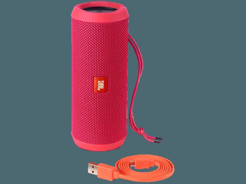 JBL Flip 3 Bluetooth Lautsprecher Pink