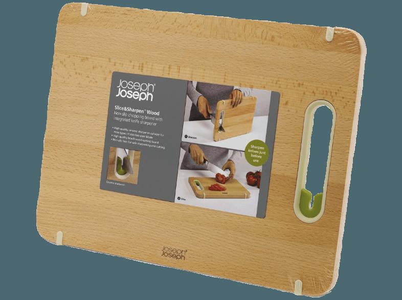 JOSEPH JOSEPH JJ60077 Slice Sharpen™ Schneidebrett mit Messerschärfer