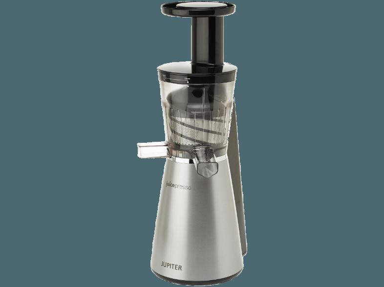 JUPITER 867100 Juicepresso 3in1 Entsafter (150 Watt, Silbergrau/Schwarz)