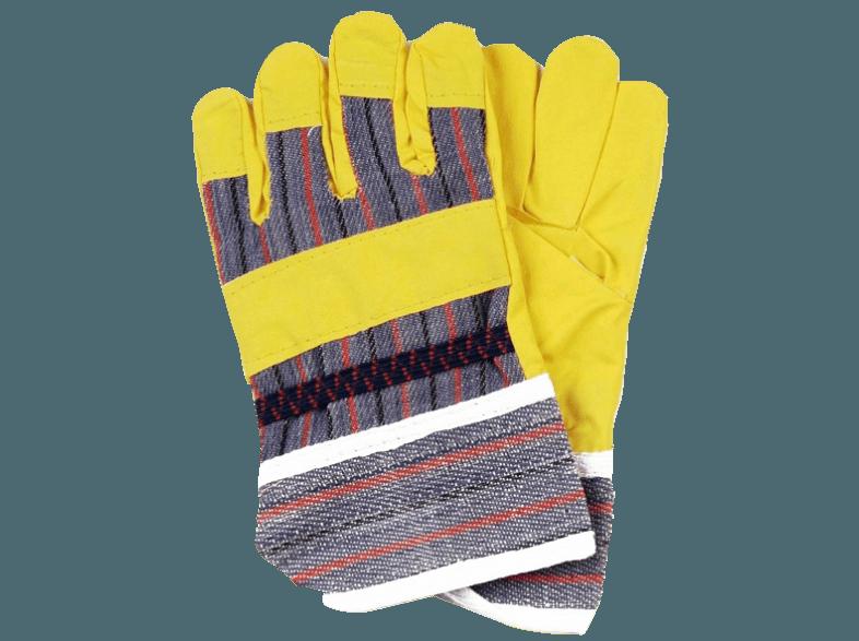 KLEIN 41603917 Handwerker-Handschuhe für Kinder Gelb, Grau