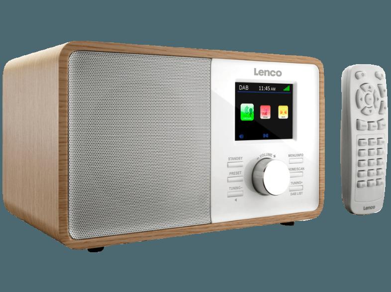 LENCO CR 2004  (PLL Tuner, UKW, DAB, DAB , Holz)