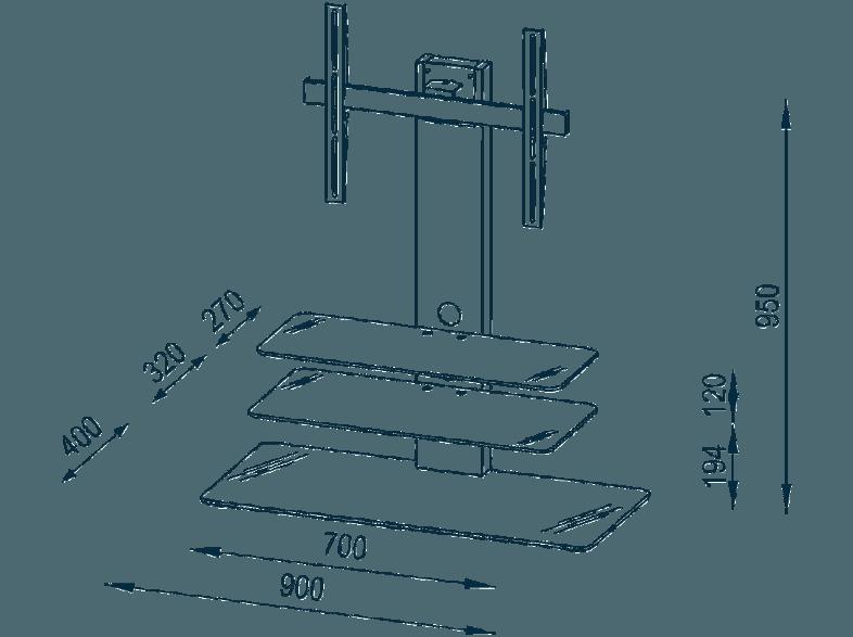MAJA 16419746 1641 TV-Rack