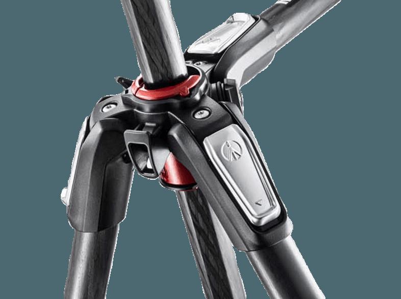 MANFROTTO MK055XPRO3-3W Dreibein Stativ, Schwarz, (Ausziehbar bis 1830 mm), MANFROTTO, MK055XPRO3-3W, Dreibein, Stativ, Schwarz, Ausziehbar, bis, 1830, mm,