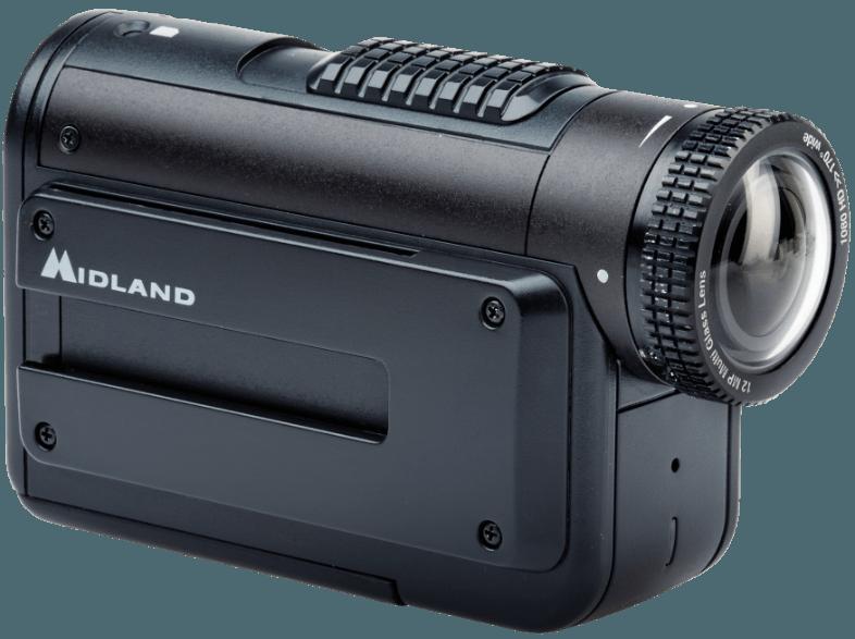 MIDLAND XTC 400 Diver Full HD Actioncam Schwarz (Wasserdicht bis: bis zu 85 m,  WLAN), MIDLAND, XTC, 400, Diver, Full, HD, Actioncam, Schwarz, Wasserdicht, bis:, bis, 85, m, WLAN,