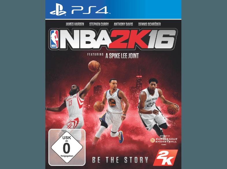 NBA 2K16 [PlayStation 4], NBA, 2K16, PlayStation, 4,