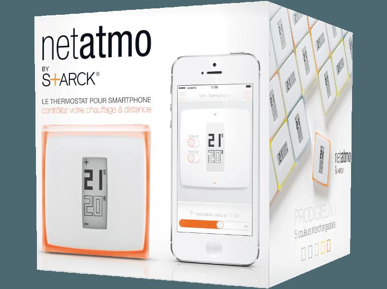 NETATMO NTH01-DE-EC Thermostat mit E-Paper-Display, NETATMO, NTH01-DE-EC, Thermostat, E-Paper-Display