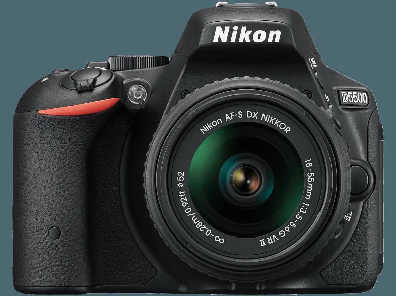 NIKON D5500    Objektiv 18-55 mm, 55-200 mm f/3.5-5.6 (24.2 Megapixel, CMOS)