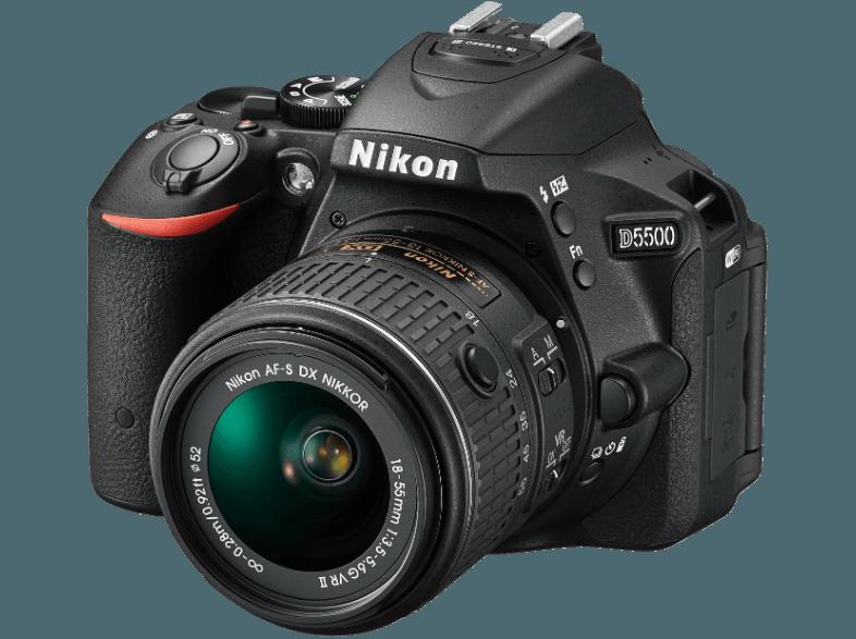 NIKON D5500    Objektiv 18-55 mm f/3.5-5.6 (24.2 Megapixel, CMOS), NIKON, D5500, , Objektiv, 18-55, mm, f/3.5-5.6, 24.2, Megapixel, CMOS,