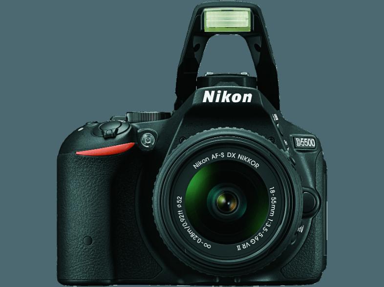 NIKON D5500    Objektiv 18-55 mm f/3.5-5.6 (24.2 Megapixel, CMOS), NIKON, D5500, , Objektiv, 18-55, mm, f/3.5-5.6, 24.2, Megapixel, CMOS,