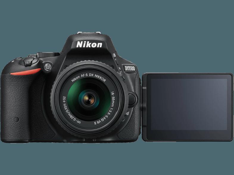 NIKON D5500    Objektiv 18-55 mm f/3.5-5.6 (24.2 Megapixel, CMOS)