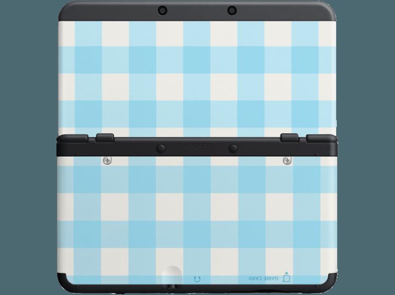 NINTENDO New Nintendo 3DS Zierblende 013 (Blau-Weiß Kariert), NINTENDO, New, Nintendo, 3DS, Zierblende, 013, Blau-Weiß, Kariert,