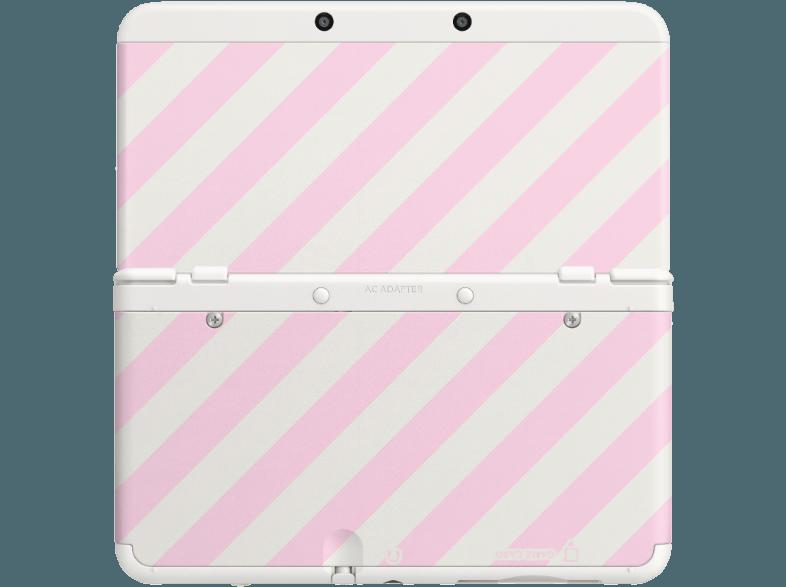 NINTENDO New Nintendo 3DS Zierblende 014 (Rosa-Weiß Gestreift), NINTENDO, New, Nintendo, 3DS, Zierblende, 014, Rosa-Weiß, Gestreift,