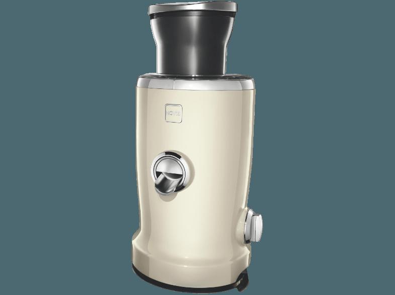 NOVIS 20.09.6511 Vita Juicer 4in1 Multifunktionsentsafter (240 Watt, Creme)