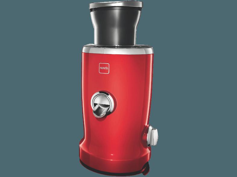 NOVIS 6511.02.20 Vita Juicer 4in1 Multifunktionsentsafter (240 Watt, Rot)