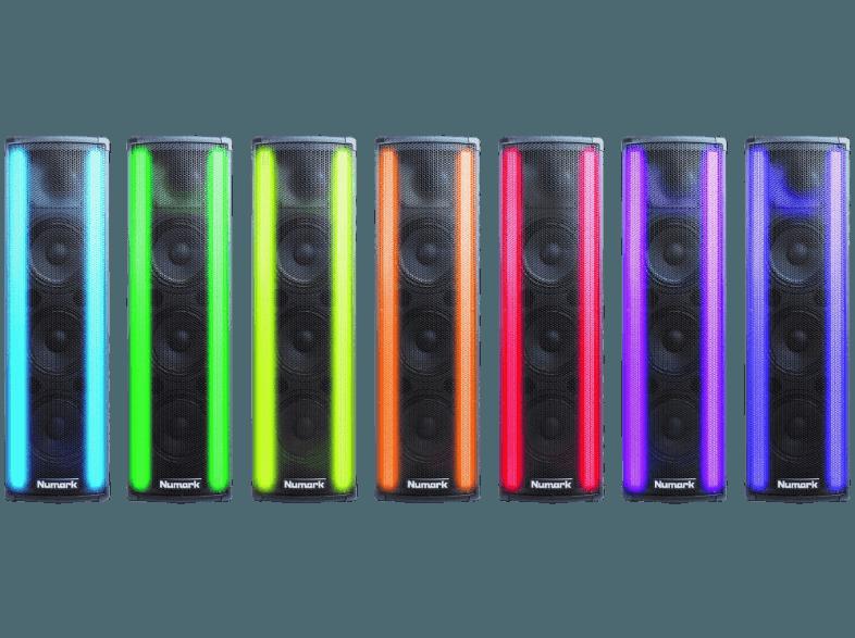 NUMARK LightWave 1 Stück Standlautsprecher (Schwarz)