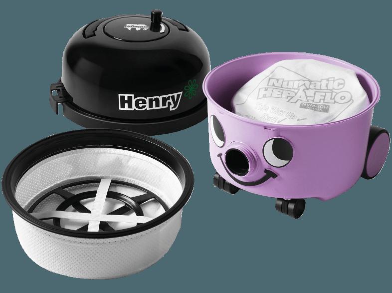 NUMATIC 900144 HDK204-12 Henry (Staubsauger, Vliesstaubbeutel, A, Violett)