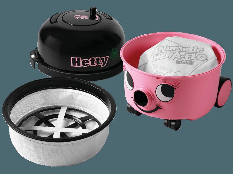 NUMATIC 900145 HDK205-12 Hetty (Staubsauger, Vliesstaubbeutel, A, Pink)