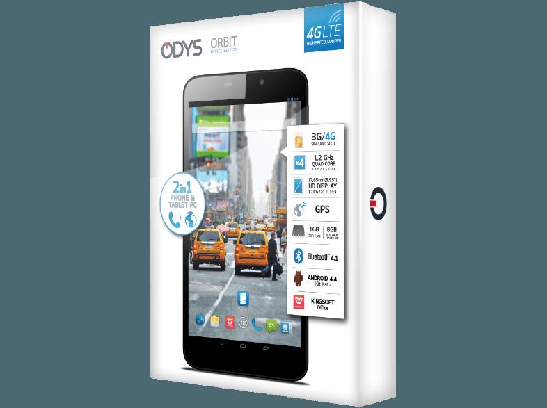 ODYS Orbit 8 GB LTE Tablet Schwarz, ODYS, Orbit, 8, GB, LTE, Tablet, Schwarz