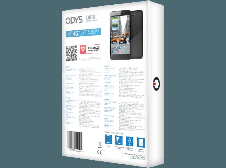 ODYS Orbit 8 GB LTE Tablet Schwarz