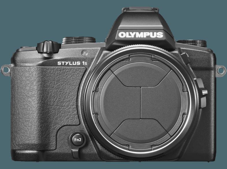 OLYMPUS Stylus 1S  Schwarz (12 Megapixel, 10.7x opt. Zoom, 7.6 cm LCD, WLAN), OLYMPUS, Stylus, 1S, Schwarz, 12, Megapixel, 10.7x, opt., Zoom, 7.6, cm, LCD, WLAN,