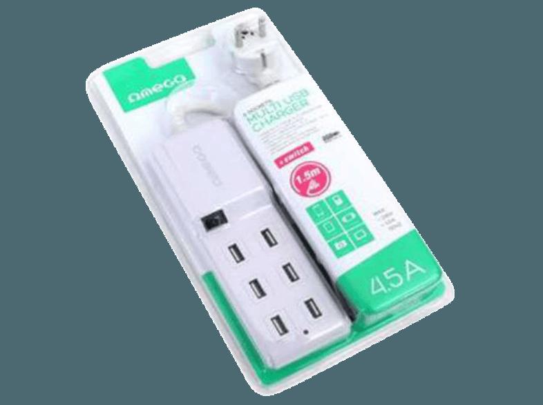 OMEGA OL6USB15 Multicharger, OMEGA, OL6USB15, Multicharger