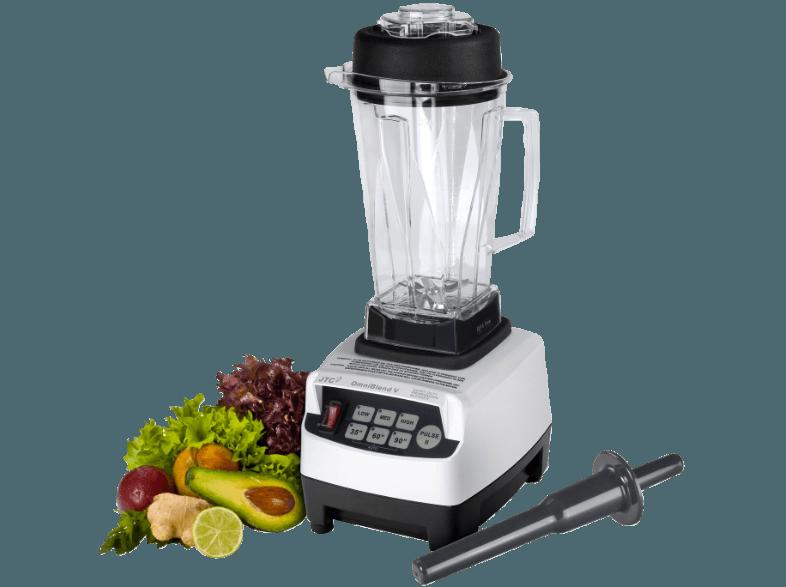 OMNIBLEND TM 800 Hochleistungsmixer Perlweiß (950 Watt, 2 Liter)