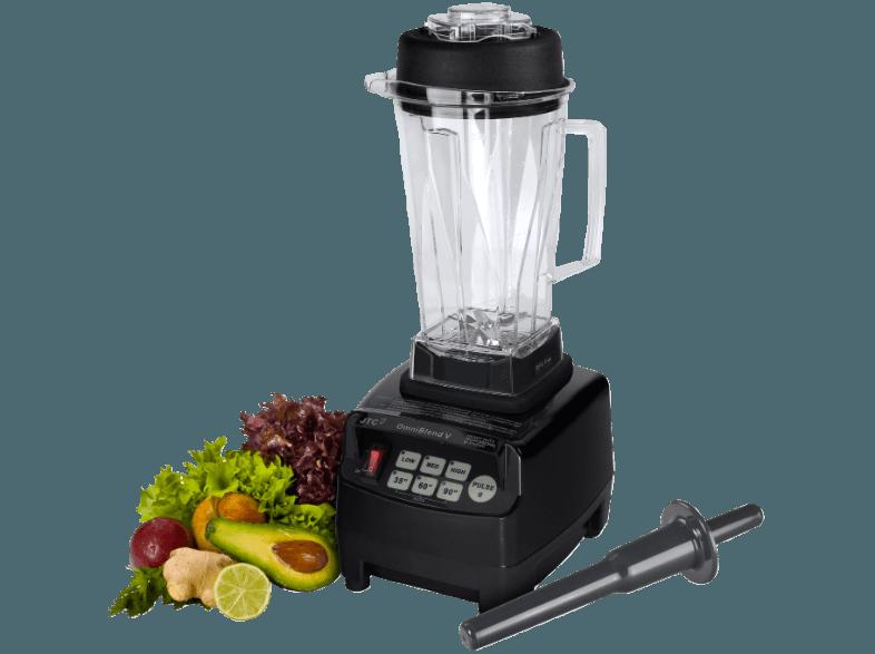 OMNIBLEND TM 800 Hochleistungsmixer Schwarz (950 Watt, 2 Liter)