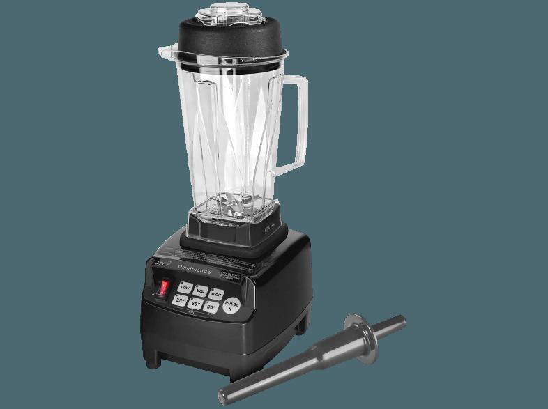 OMNIBLEND TM 800 Hochleistungsmixer Schwarz (950 Watt, 2 Liter)